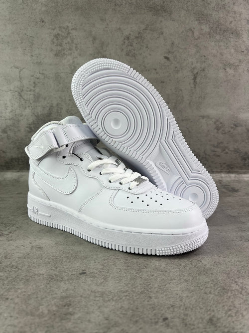 AF1 HIGH WHITE/BLACK